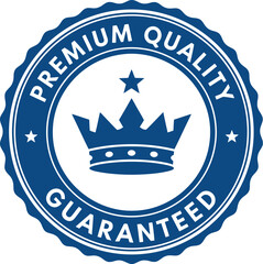 Premium quality guaranteed seal with crown
