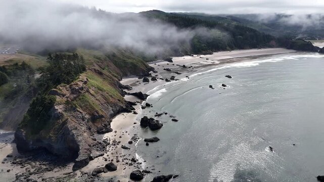 Indian Beach Pacific Ocean Oregon