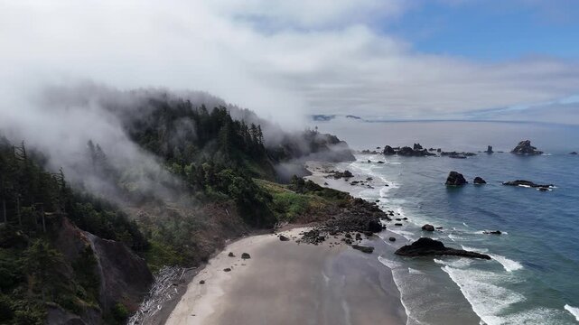 Indian Beach Pacific Ocean Oregon