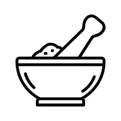 Mortar and Pestle Icon