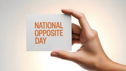 Celebrate National Opposite Day with creative ideas, funny activities, playful role-reversal challenges, entertaining content inspiration, and unique ways to enjoy this quirky holiday today