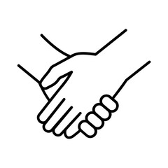 Hand holding a small hand