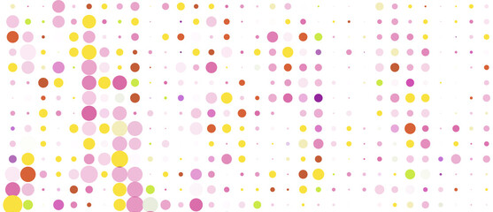 seamless pattern with colorful dots