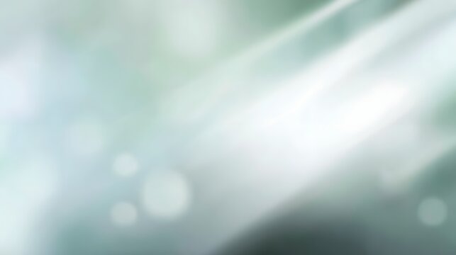 Abstract green and blue background with smooth lines and bokeh, soft pastel colors. abstract background with soft blurred waves and bokeh light effects.