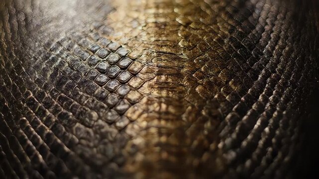 Close up of scaled reptile skin texture