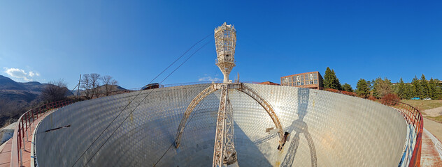 Orgov, Armenia - a piece of URSS lost in the Armenian Highlands, the ROT-54 is an optical observatory was built in the '70s and used until the fall of Soviet Union 
