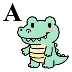 A Capital Alligator Color Draw