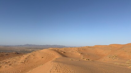 Bidiyah desert in Ash Sharqiyah, Oman