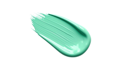 Aqua paint smear, textured and bright