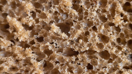 Bread. Macro shot