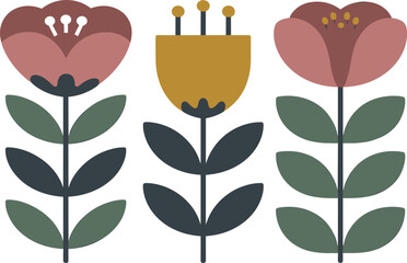 vector illustration of a flower