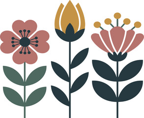 vector illustration of a flower