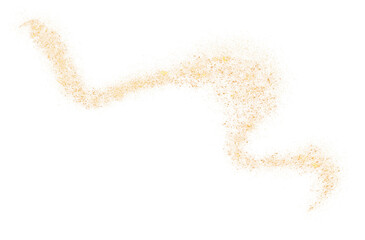 Background with golden glitter particles, elegan material surface backdrop premium illustration 