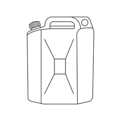 plastic jerry cans icon