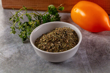 Dry Provance herbs mix seasoning