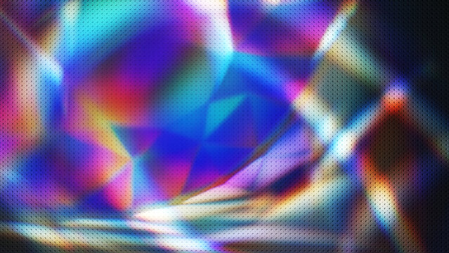 Colorful iridescent abstract background. Light art