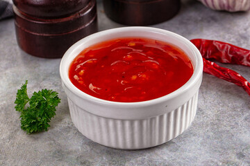 red sweet and sour chili sauce