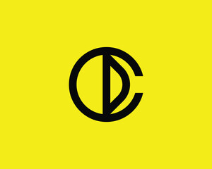 CD logo design. CD