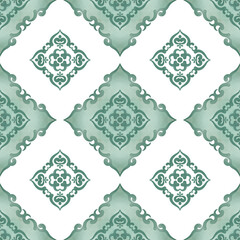 seamless damask pattern