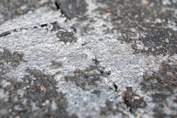 Detailed Macro Scene Showing Seasonal Frost Patterns on Stone Surface