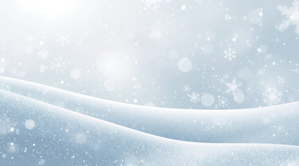 christmas background with snowflakes