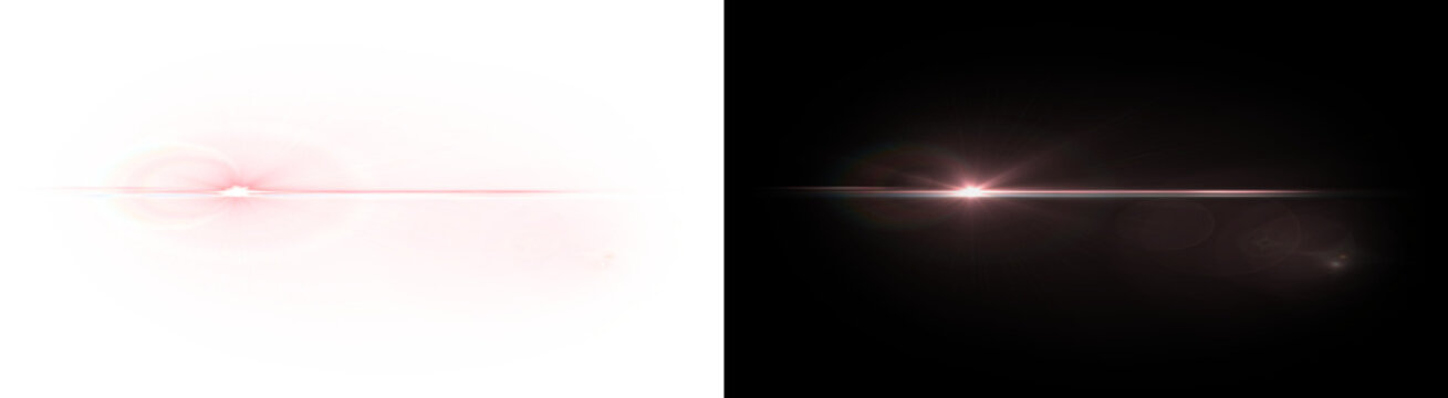 PNG image of&nbsp;Abstract light streaks and lens flares create a dynamic visual effect perfect for backgrounds digital art and creative graphic design projects with a modern aesthetic on transparent backg