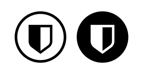 Protection icon. Shield symbol