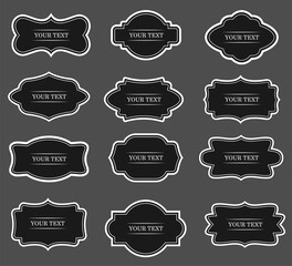 Elegant Monochromatic Frames Set