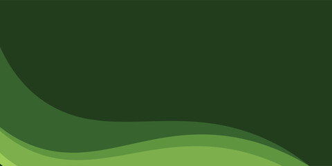 modern premium colorful wavy abstract background with gradient green soft color on background. vector background