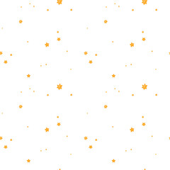 Seamless pattern of cute pastel star