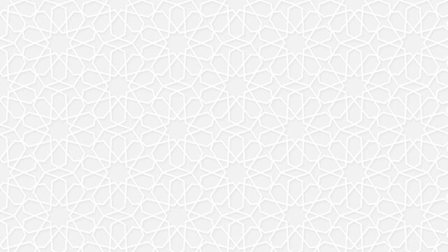 Arabic traditional pattern background elegant modern style video