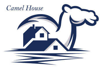 Camel House icon in very beautiful style. Vector illustration.