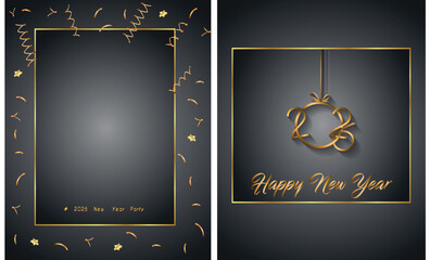 2026 Happy New Year background for your seasonal invitations, festive posters, greetings cards.
