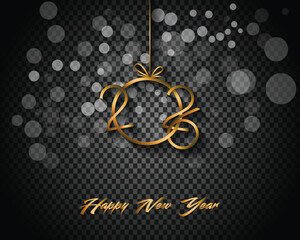 2026 Happy New Year background for your seasonal invitations, festive posters, greetings cards.