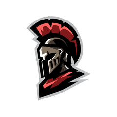Sparta Knight Warrior Sport and Gaming Logo