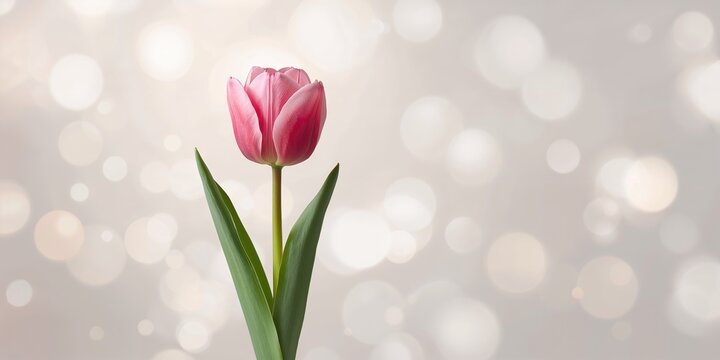 Pink pancakes topped with strawberries on a white background, emphasizing dessert presentation for menu design