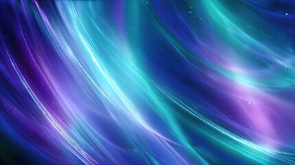 Abstract Colorful Light Trails Background