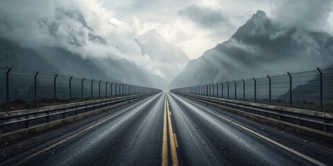 Damaged structures and debris in disaster aftermath, emphasizing structural collapse and debris cleanup