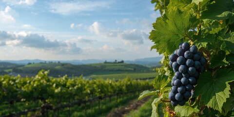 Fototapeta premium Fancy cocktail with lemons and vodka, emphasizing refreshing flavor and citrus garnish