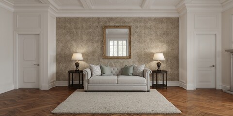 Naklejka premium Autumn still life with knitted sweaters and fallen leaf highlighting seasonal texture, Earth Day