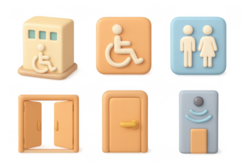 Accessible icon set for inclusive design and communication