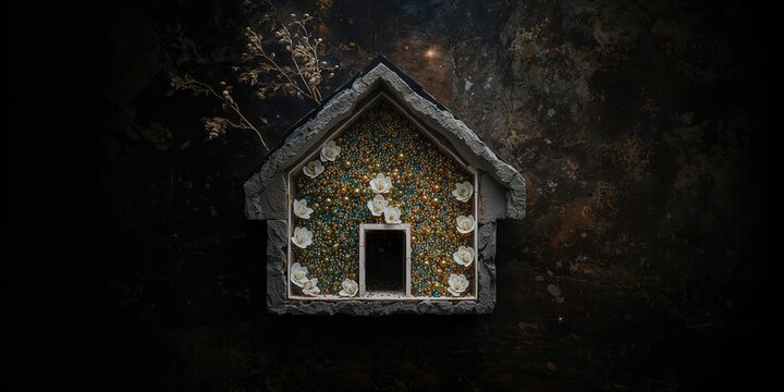 Red ribbon on woman's hand symbolizing support for HIV/AIDS awareness during World AIDS Day and National HIV/AIDS and Aging Awareness Month