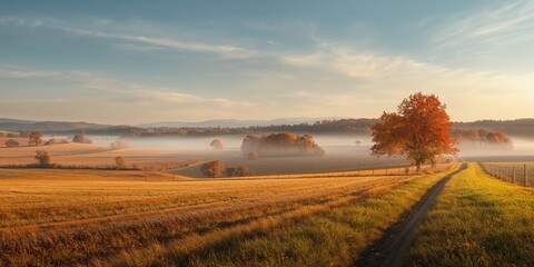Obraz premium Vintage floral background featuring small white flowers on a light blue backdrop, suitable for design and fashion prints