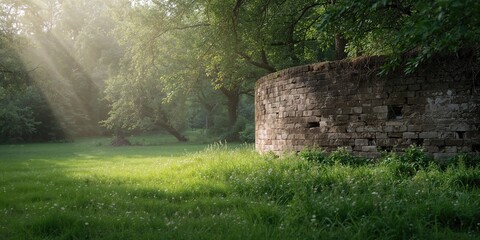 Solar panels and wind turbines on farmland, emphasizing renewable energy infrastructure for sustainable development
