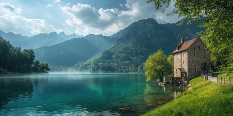 Fototapeta premium Trashcan symbolizes efforts for waste management efficiency, environmental preservation