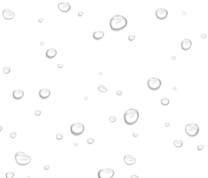 Realistic water drops. PNG drops, condensation on the window, transparent water drop. Abstract water drops, bubbles on transparent background, digital liquid design