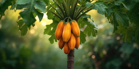 Business professional working on a laptop with customer review icons, emphasizing digital feedback analysis