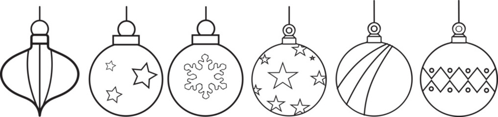 Fototapeta premium set of christmas balls ,christmas balls set ,christmas, ball, decoration, holiday, celebration, ornament, xmas, winter, sphere, year, object, new, vector, december, isolated, shiny, silver, blue, seas