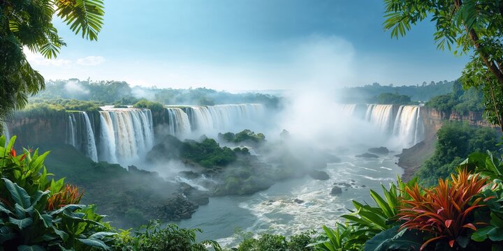 Red carpet with ropes and golden barriers at a luxury party entrance, emphasizing event security and guest access, summer day, event planning