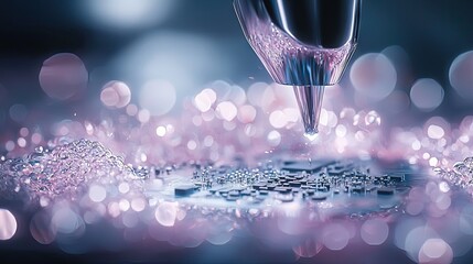 3d render of a dna strand